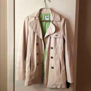 Lacoste trench coat with belt